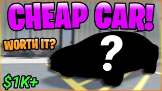 IS THIS CHEAP CAR IN GREENVILLE REALLY WORTH IT? - Roblox Greenville