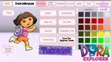 Dora Màrquez || New Dora The Explorer Character in SAKURA School Simulator Tutorial || Sakura Dreams