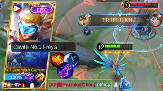 NEW ATTACK SPEED HACK☠️ | BROKEN BUILD | TOP 1 GLOBAL FREYA | FREYA BEST BUILD | MUST WATCH | MLBB