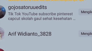 thanks banget yg udh follow..