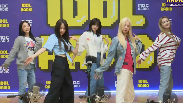 【EXID】Diện đồ thường ngày nhảy ME&YOU LE xem các chị em nhảy vũ đạo ngẫu hứng 190516 IDOL RADIO