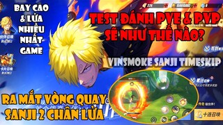 One Piece Fighting Path - Review Banner Nhân Vật Mới SANJI TIMESKIP Chính Thức | Đánh PVP Siêu Đỉnh