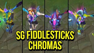 All Star Nemesis Fiddlesticks Chroma Skins Spotlight | League of Legends