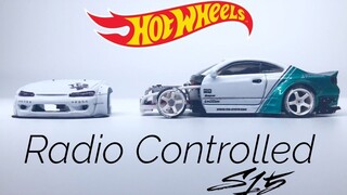 改装RC风火轮 HotWheels Silvia S15 漂移车 Radio Controlled