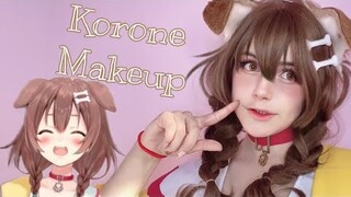 Korone Inugami Cosplay Makeup (●´ω｀●)