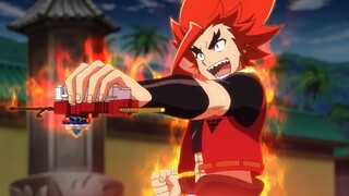 BEYBLADE BURST EVOLUTION Episode 25 Showdown! Surge Xcalius!