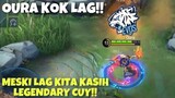 MESKI LAG MASIH BISA LEGENDARY !! NYAMAR JADI OURA PAKE FANNY