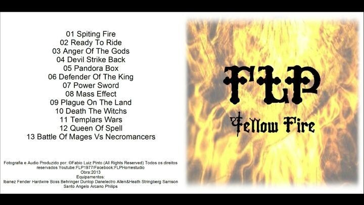 FLP Yellow Fire – Flames of Fury  Epic Heavy Metal Instrumental Guitar