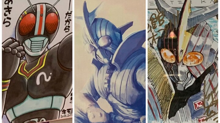 盘点各漫画家给石森万画馆的贺图！