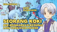 seorang koki ber-reinkarnasi ke dunia lain dan ingin menguasai dunia dengan jajanan manis.