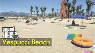 Vespucci Beach | Just Walking | GTA V