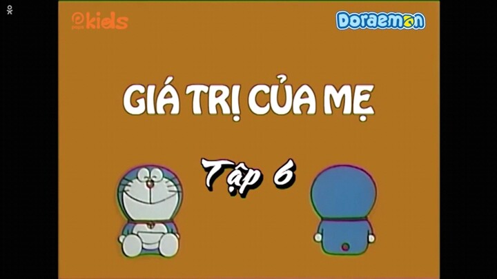 Doraemon htv3 tập 6 Giá trị của mẹ & Máy nói dối