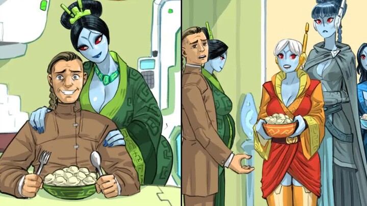 【40K Comics】My Titanium Wife