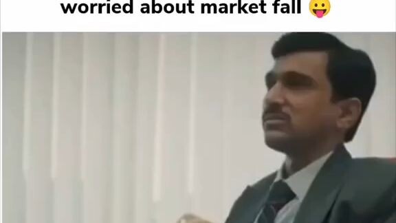 When everyone is worried about market fall #sharemarket #memes