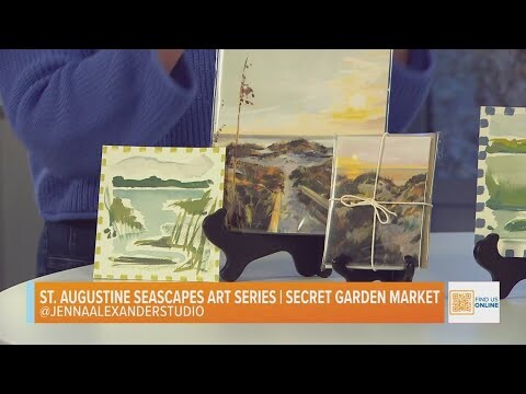 St. Augustine Seascapes Art Series. Secret Garden Market