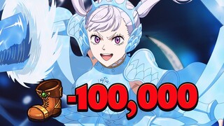 THIS IS ALL ~100K STAMINA GIVES YOU FOR LVL 125?? THIS IS ROUGH! | Black Clover Mobile