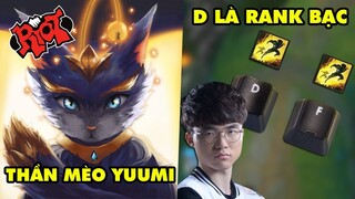 Update LMHT: Bị lộ, Riot công khai tướng mới Yuumi - Faker nói Tốc Biến phím D là rank Bạc