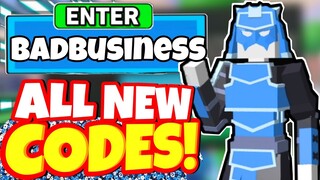 APRIL *2022* ALL NEW GUNS SECRET UPDATE CODES In Roblox Bad Business!