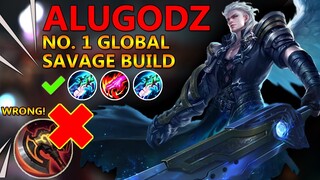 SAVAGE! ALUCARD NO. 1 GLOBAL BURST BUILD 2022 | MLBB