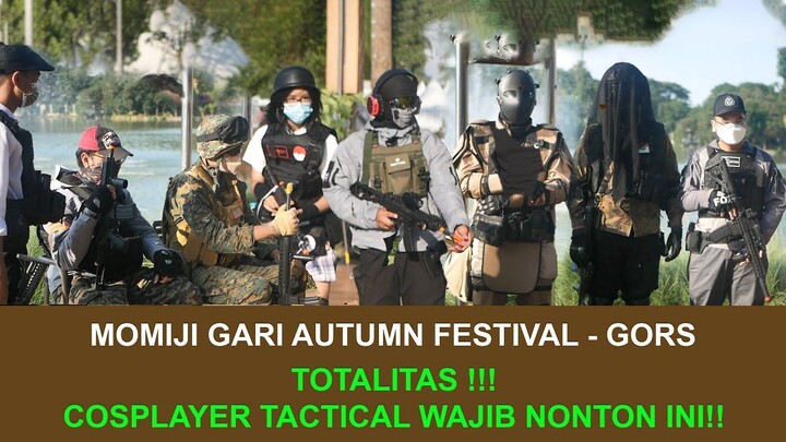 Acara Jejepangan di Jakarta 2022, Ketemu Para Cosplayer Tactical Military