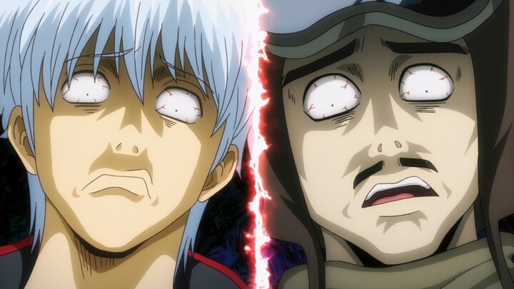 Gintama: Kagura membuat Gintoki dan Boss marah, lalu mereka marah~