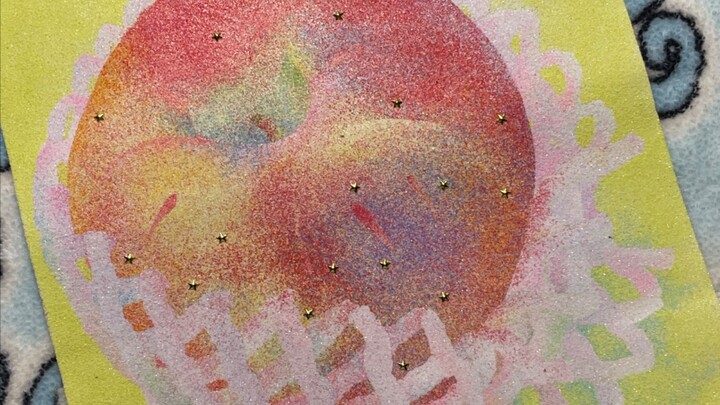 Immersive sand painting