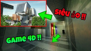 Biến Minecraft Trở Thành Một Tựa Game 4D Siêu Chân Thật ???