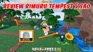 Review Rimuru Tempest 5 Sao Unit TĂNG SỨC MẠNH Theo WAVE MẠNH NHẤT GAME | ALL STAR TOWER DEFENSE