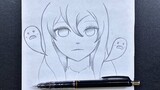 How to draw anime ghost 👻 girl step-by-step | Easy to draw