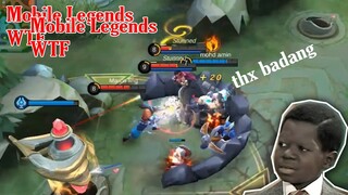 Mobile Legends WTF | Funny Moments 300IQ Badang