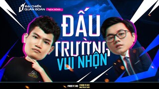 BLV @Quang Bẹp và giấc mơ thi đấu Free Fire chuyên nghiệp | Đấu Trường Dzui Nhộn