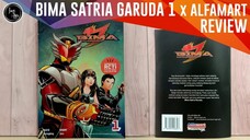 [ REVIEW ] Buku Komik Bima Satria Garuda x Alfamart Comic Book 1 Indonesia Tokusatsu Ray Bramasakti