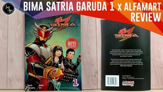 [ REVIEW ] Buku Komik Bima Satria Garuda x Alfamart Comic Book 1 Indonesia Tokusatsu Ray Bramasakti