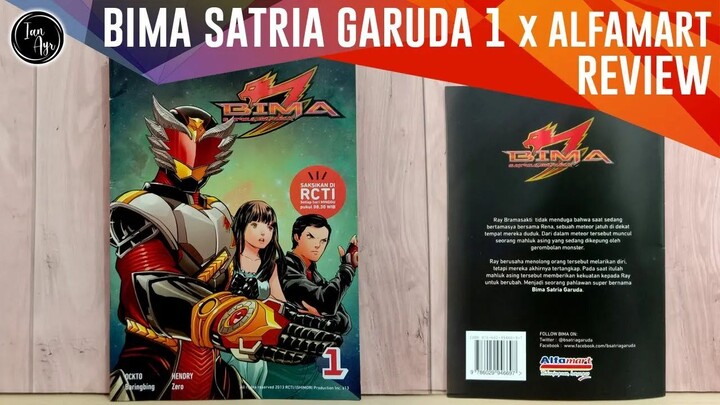 [ REVIEW ] Buku Komik Bima Satria Garuda x Alfamart Comic Book 1 Indonesia Tokusatsu Ray Bramasakti