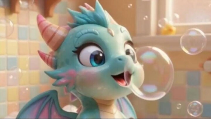 Never Leave a Dragon in the Bathtub! 🛁🐉😂