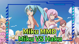 [Miku MMD] Điệu nhảy PK! Miku VS Haku