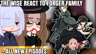 The WISE react to Forger family + all NEW episodes | Spy x family react | ‎@itsofficial_aries