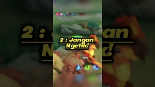 Tips jadi Hyper kalo di rusuhin musuh! #gaming #mlbb