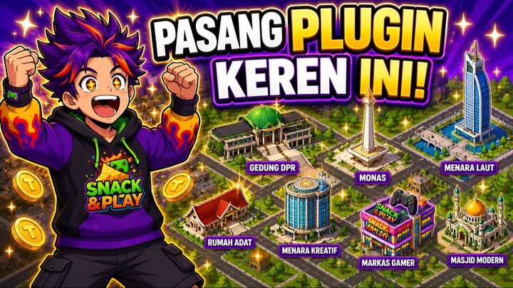 "Cara Pasang Plugin TheoTown & Tambah Bangunan Unik ke Kota Kamu"
