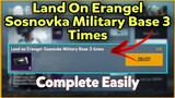 Land On Erangel - Sosnovka Military Base 3 Times
