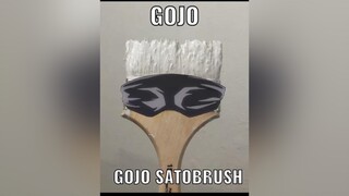 gojo brush jjk gojosatoru jujutsukaisen