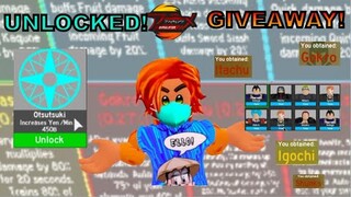 Otsutsuki Class Unlocked so I spent 500k shards for a Champion GIVEAWAY in Anime Fighting Simulator
