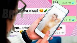 Sending a Dirty Text to my BF in Public... | Hilarious Compilation 😂