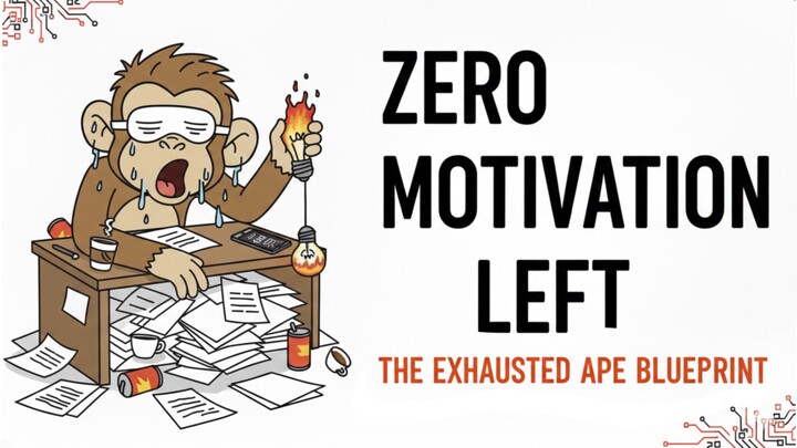 猴子倦怠：猴子很累却无法休息 (Monkey Burnout: When Monkey Is Tired But Still Can’t Rest)