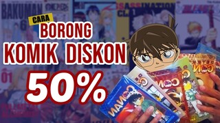 CARA BELI KOMIK DISKON 50%