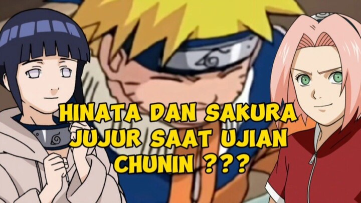 Hinata dan Sakura Jujur Saat Ujian Chunin? Lalu Jiraiya mengajarkan naruto ini...