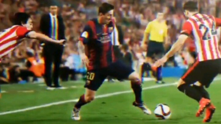 This is the King of Football, Messi.