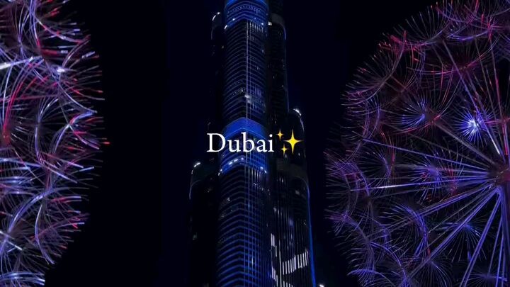 迪拜奢华夜景与超级跑车 4K 沉浸式体验