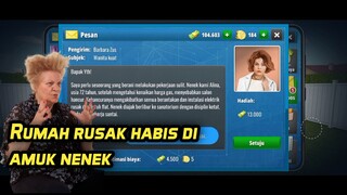 Ada aja permintaan klien - Rumah minta dibersihkan karena rusak di amuk nenek nenek
