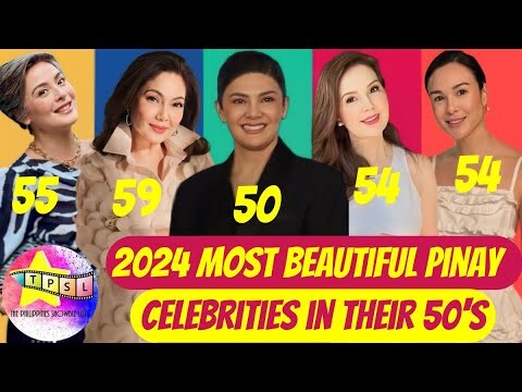 2024 Most Beautiful Pinay Celebrities in their 50's